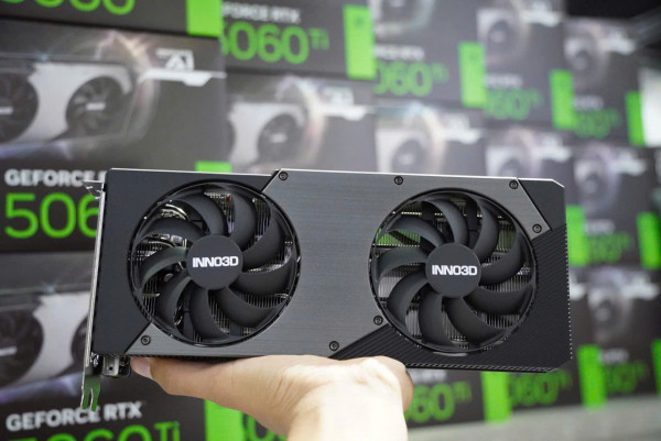 Card man hinh may tinh INNO3D GEFORCE RTX 5060 Ti 16GB TWIN X2 3