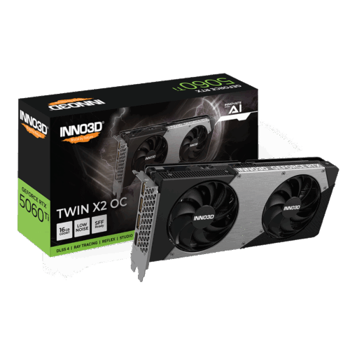 Card màn hình máy tính INNO3D GEFORCE RTX 5060 Ti 16GB TWIN X2