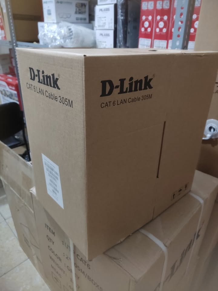 Dây cáp mạng D-link dài 305M cat5e UTP 24aWG