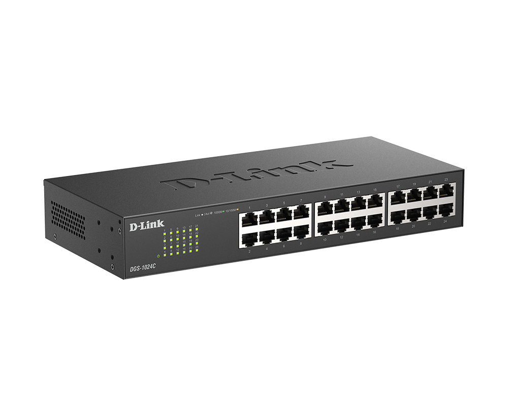Switch Dlink DGS-1024C 24-Port Gigabit