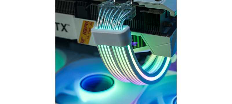 
Dây nối dài GPU -3*8 Pin – WHITE