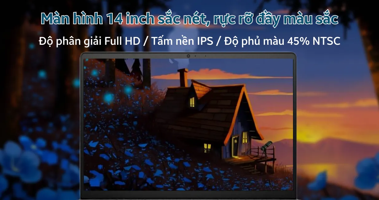 Dell Inspiron 14 5440 ( Core i5-1334U 16GB D5 512GB 14'' FHD+ Win 11 KB_Led Black ) NK-5