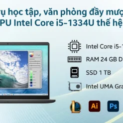 Dell Inspiron 14 5440 ( Core i5-1334U 16GB D5 512GB 14'' FHD+ Win 11 KB_Led Black ) NK-5