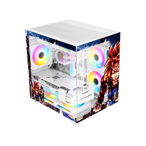 CASE MAGIC AQUA-M ULTRA SONGOKU WHITE (M-ATX) - Ảnh 3