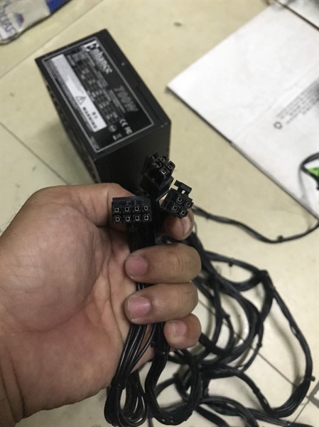 Nguồn hàn quốc 700w 80 pLus xịn Full pin - Ảnh 3