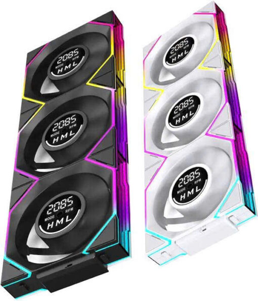 Fan LEOPARD V4 Interstellar Đen Pack 3 – 120mm ARGB kết nối không dây - Ảnh 4