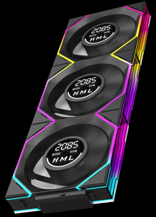 Fan LEOPARD V4 Interstellar Đen Pack 3