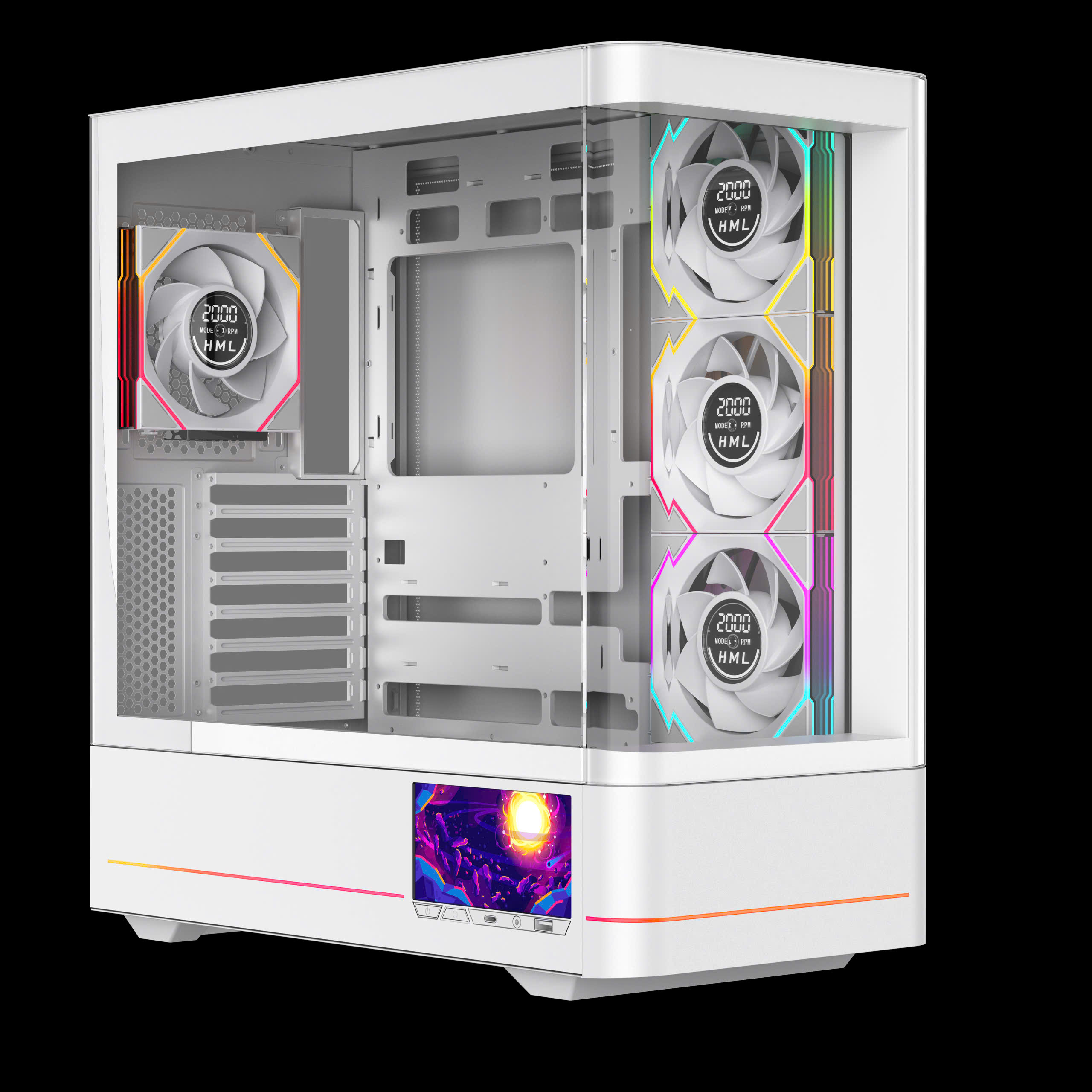 FAN LEOPARD V4 Interstellar Trắng – Pack 3 
