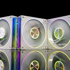 Fan Case Leopard TransWarp ARGB Trắng
