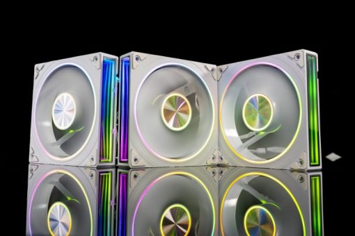 Fan Case Leopard TransWarp ARGB Trắng