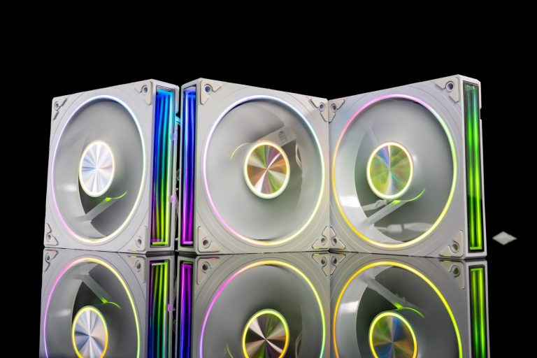 Fan Case Leopard TransWarp ARGB Trắng
