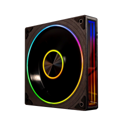 Fan Case Leopard TransWarp ARGB Đen