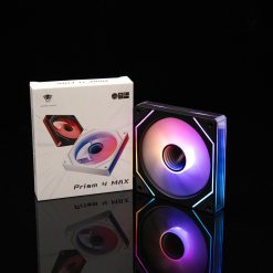 Fan case Leopard Prism 4 max ARGB Đen