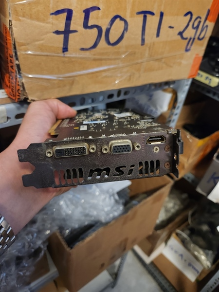 Card Vga Msi GTX 750Ti 2Gb Gaming 2 Fan - Ảnh 2