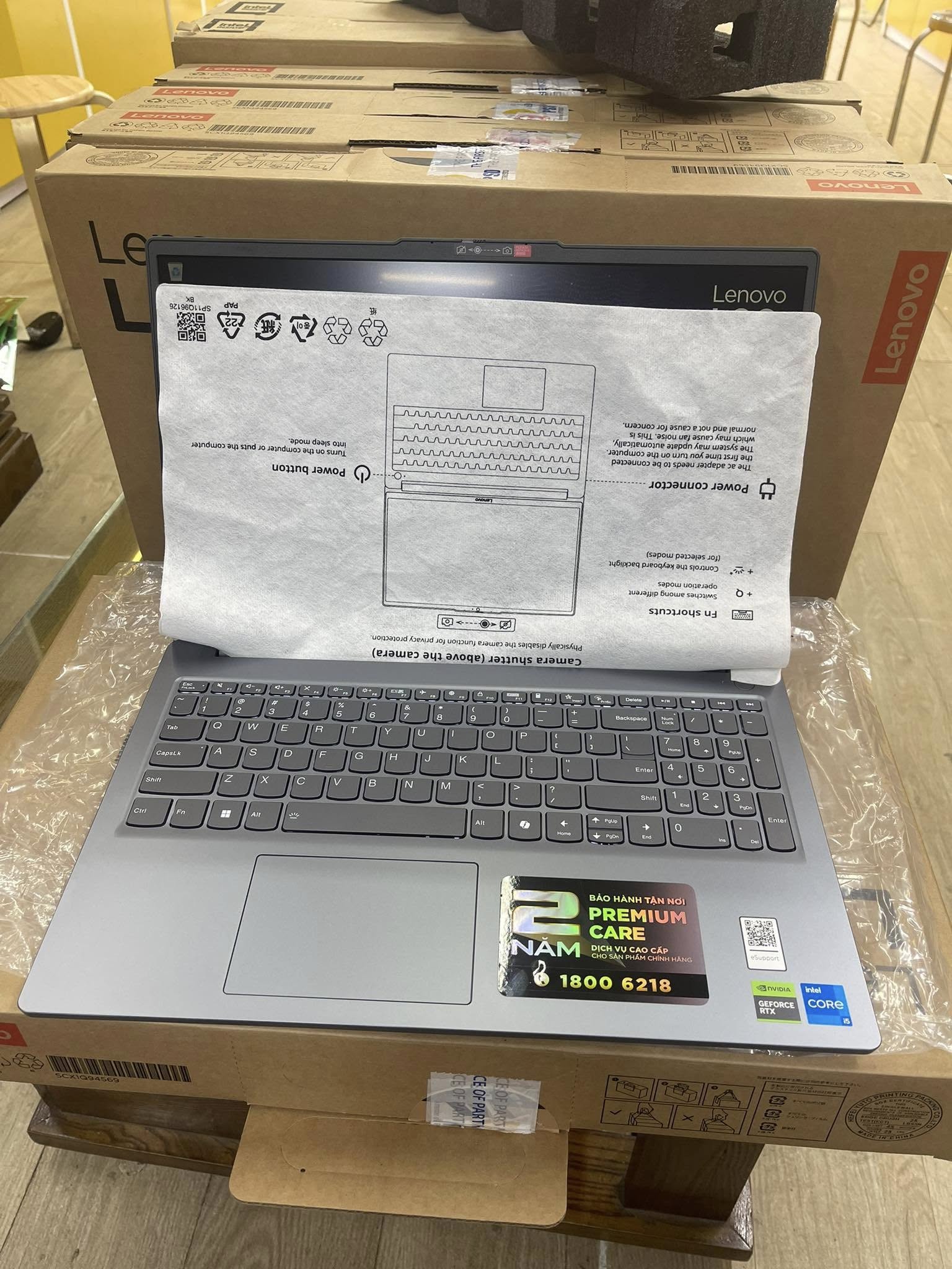 Laptop Lenovo Gaming LOQ 15IAX9E 83LK000BVN Core i5 12450HX