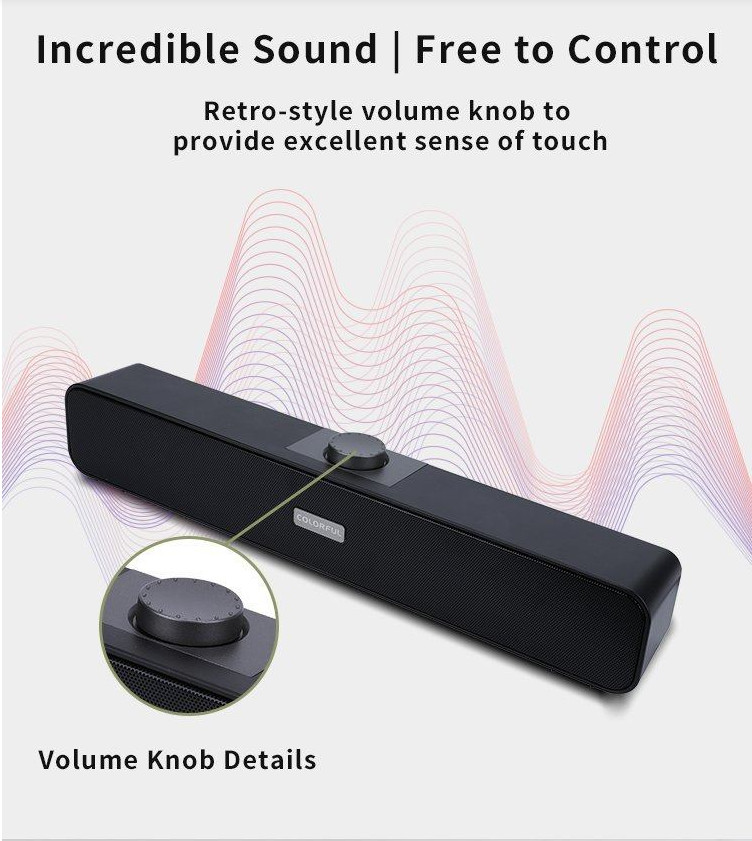 Loa máy tính COLORFUL Soundbar CSP-5201 