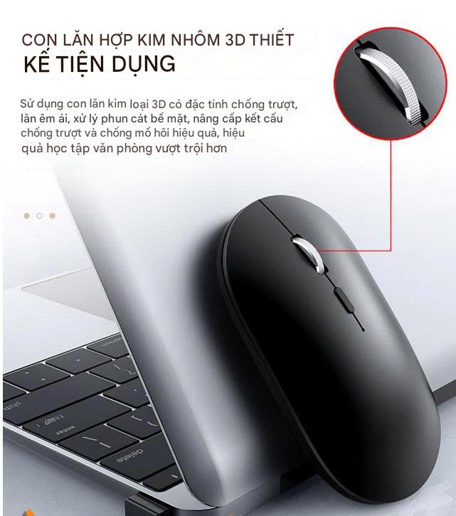 Chuột không dây T-Wolf X2 (Bluetooth/Wireless)