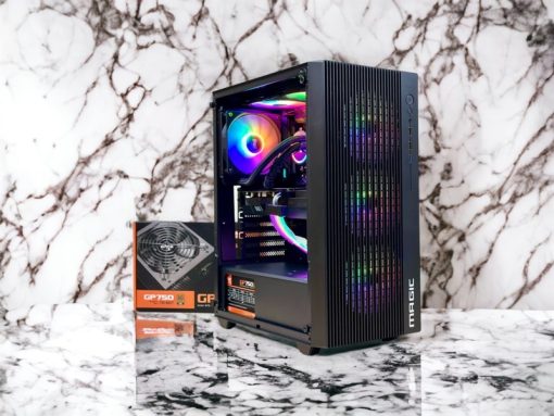 Thùng máy Case Magic Luxury - Black | Kèm sẵn 4 fan - Ảnh 3