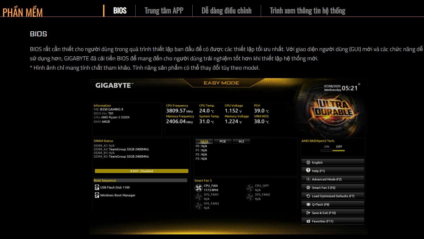 Mach chinh vi tinh Gigabyte H610M K DDR4 2 9
