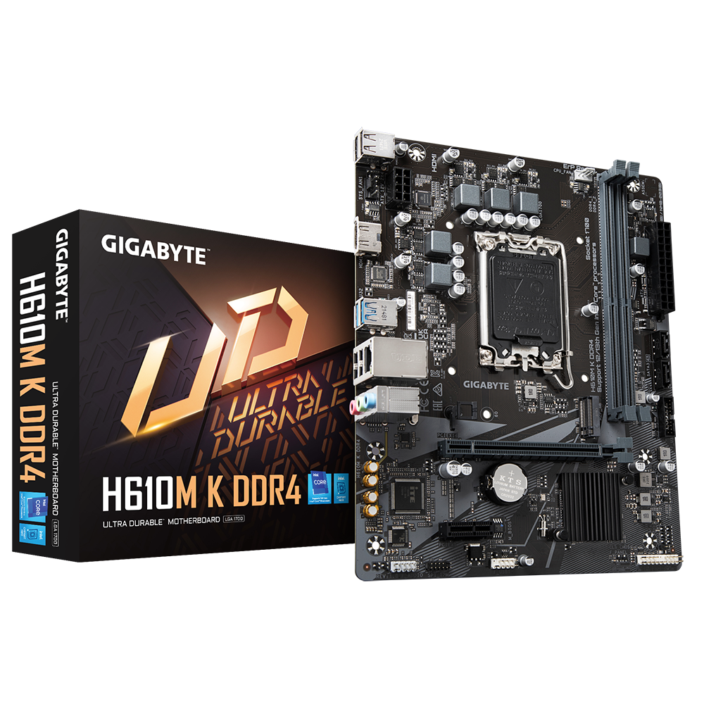 Mạch chính vi tính Gigabyte H610M K DDR4