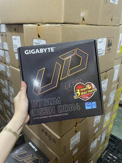 Mainboard Gigabyte B760M Ds3H Ddr4 chính hãng - Ảnh 2