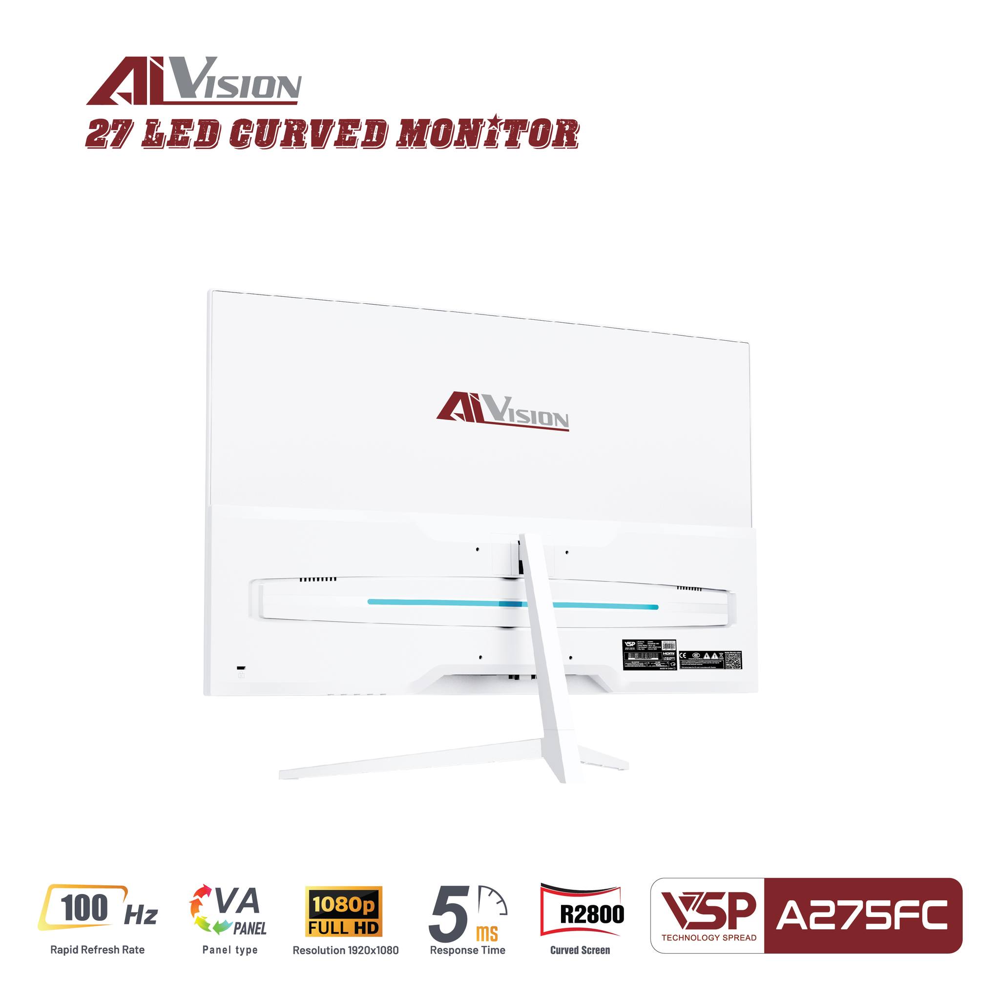 Màn hình cong 27 inch VSP A275FC 100hz mới chính hãng