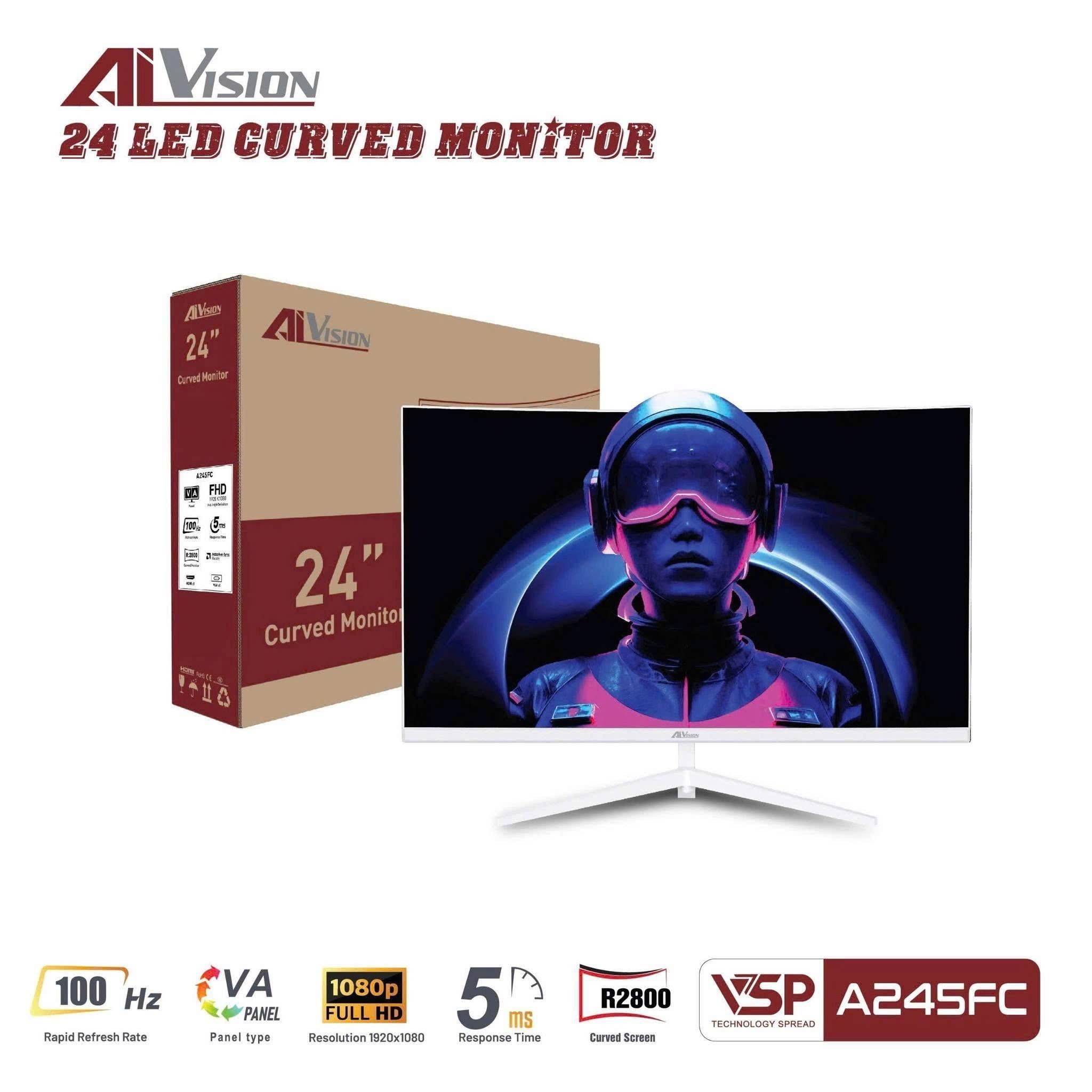 Màn hình cong AiVision A245FC 24inch