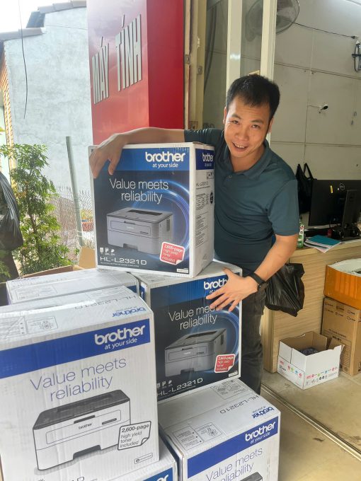 Máy In laser 2 mặt tự động Brother HL L2321D - Ảnh 2