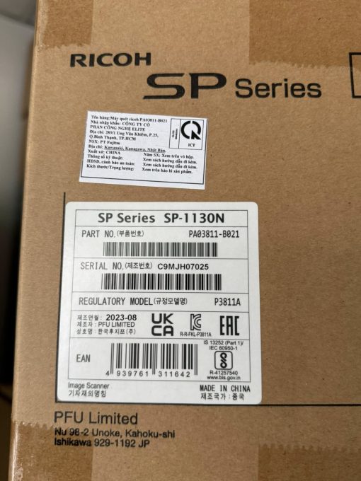 Máy Quét RICOH SP-1130N – Tốc Độ Cao 30ppm, Quét Hai Mặt, USB & LAN, Tích Hợp OCR Tiếng Việt - Ảnh 4