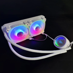 Tản nước Cpu CoolMoon 240MM trắng gương ty1