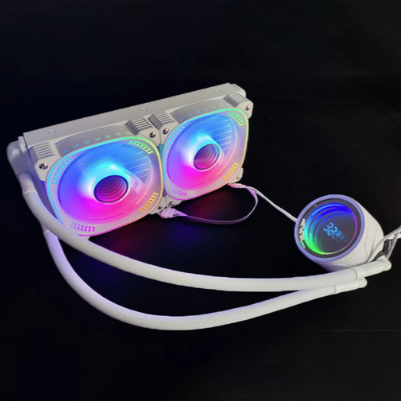 Tản nước Cpu CoolMoon 240MM trắng gương ty1