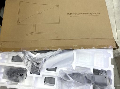 MÀN HÌNH XIAOMI MI CURVED GAMING MONITOR 34in CONG 2K+ / 144 HZ NEW FULL BOX - Ảnh 2