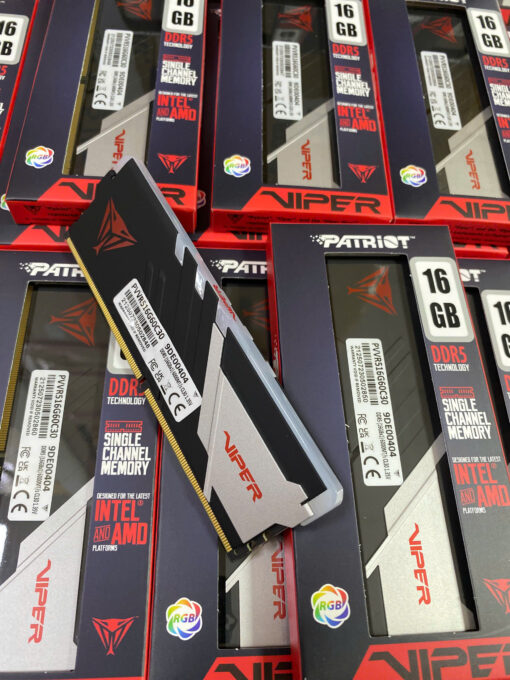 Ram Patriot Viper Venom RGB DDR5-6000 16GB CL30 (Support for Intel XMP 3.0 & AMD EXPO) - Ảnh 5