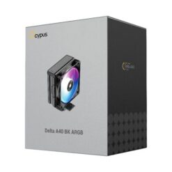 Quạt Tản Nhiệt Ocypus Delta A40 BK ARGB (Black/ Đen)