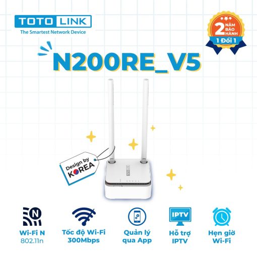 ROUTER WIFI TOTOLINK N200RE - Ảnh 2