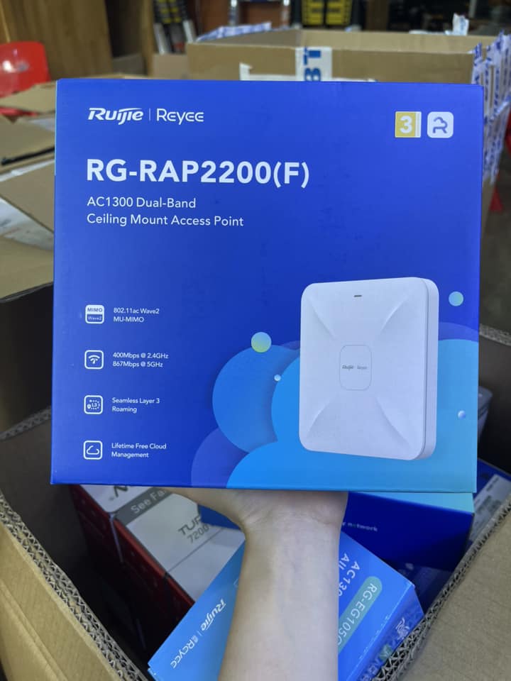BỘ PHÁT WIFI RUIJIE RG-RAP2200(F) 