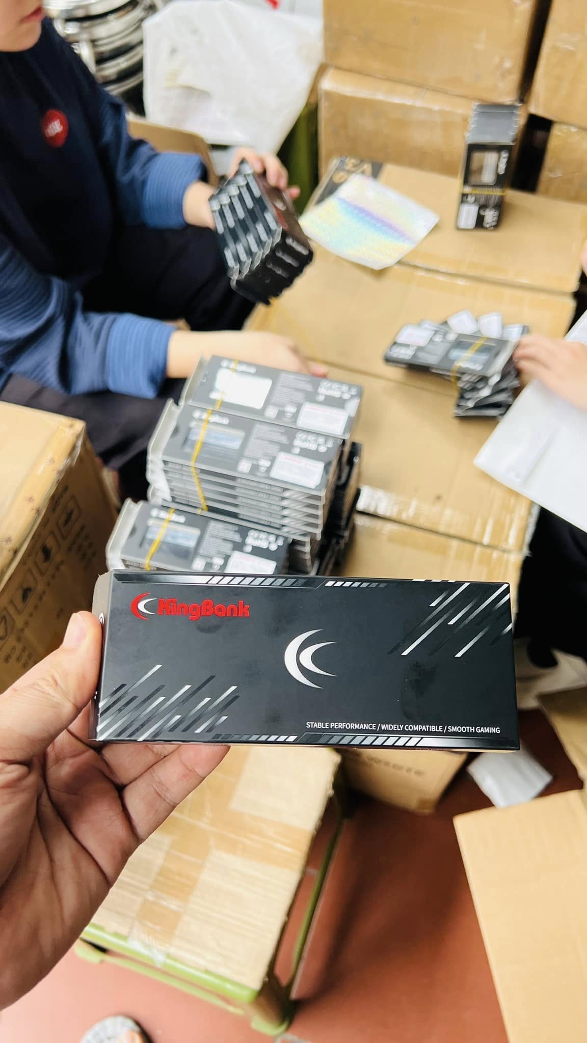 Ram PC 16G bus 3200 Kingbank Tản Nhiệt