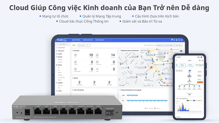 Router can bang tai Ruijie Reyee RG EG209GS 9