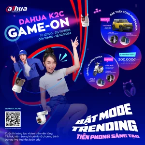 SANG TaO TIKTOK DAHUA K2C GAME ON