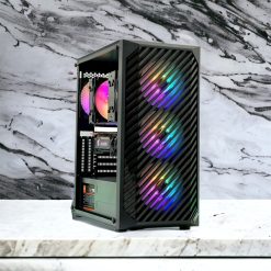 CASE MAGIC LUXURY FULL TOWER BLACK 4 FAN (E-ATX)