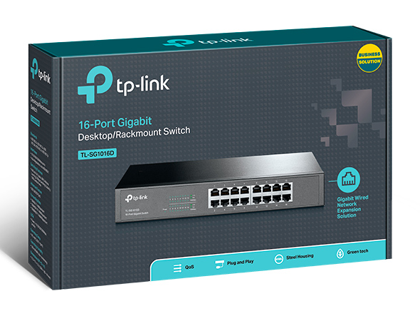 Switch TP-Link TL-SG1016D 16 Port Gigabit