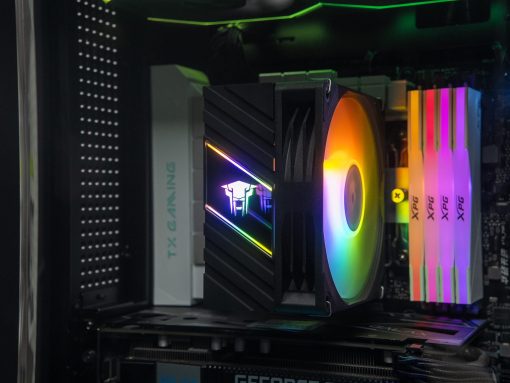 Tản Nhiệt Khí Leopard K400 RGB – Black | Tower Cooler Hiệu Suất Cao – Hỗ Trợ Socket 2011 - Ảnh 3
