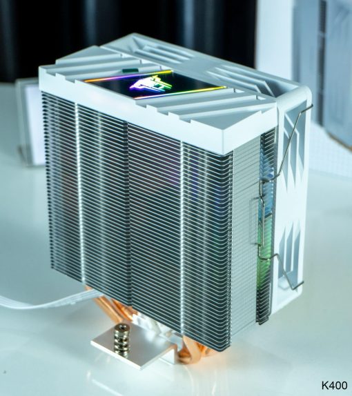 Tản Nhiệt Khí Leopard K400 RGB White