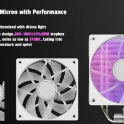 Tản Nhiệt Khí Leopard Kf400X Màu Trắng