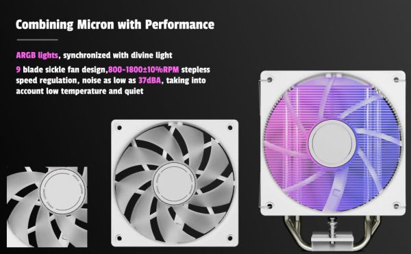 Tản Nhiệt Khí Leopard Kf400X Màu Trắng