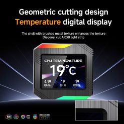 Tản Nhiệt Nước Leopard Astroshell V2 360 ARGB LCD – Đen