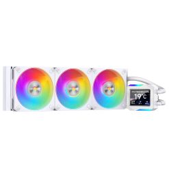 Tản Nhiệt Nước Leopard Astroshell V2 360 ARGB LCD Trắng