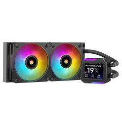 Tản Nhiệt Nước Leopard Astroshell V2 240 ARGB LCD Đen
