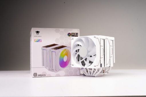 Tản khí Leopard KF620-DGT ARGB Trắng - Ảnh 3