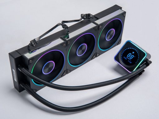 Tản nhiệt nước CPU Leopard Astrobeat 360 digital ARGB màu đen - Ảnh 3
